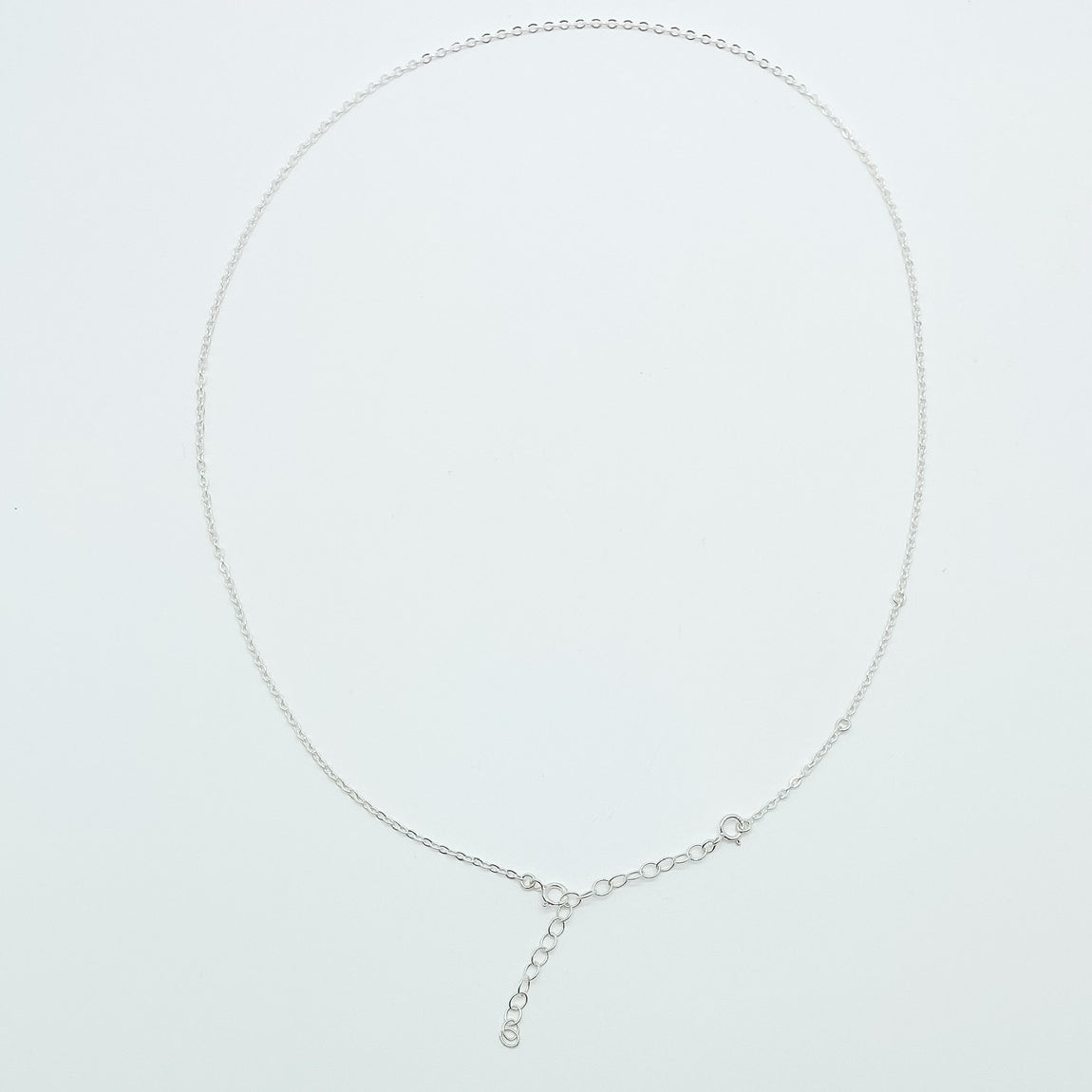 3" extender chain for necklaces, sterling silver, essbe, spring ring clasps for necklaces, michigan made, small business