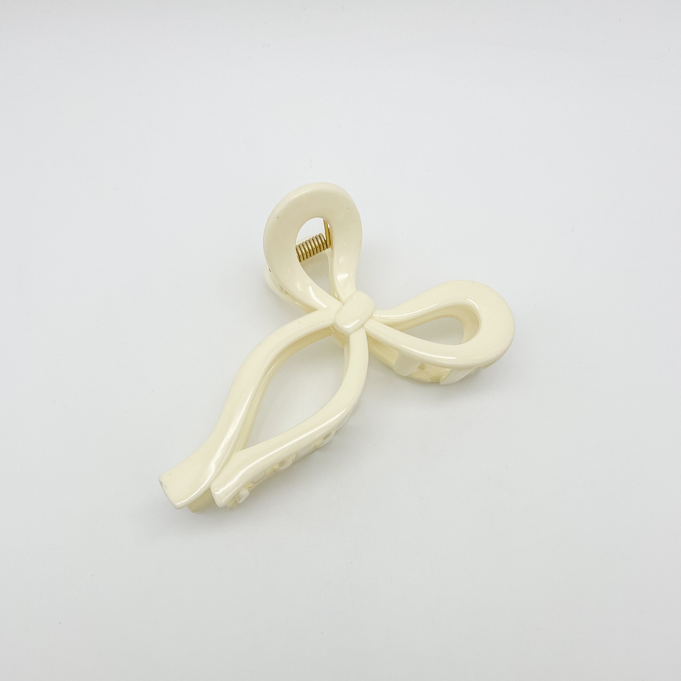 Pink hair clip, orange hair clip, bow hair clip, bow claw clip, hair clip, claw clip, hair accessories, small business, essbe, michigan, women owned, coquette accessories