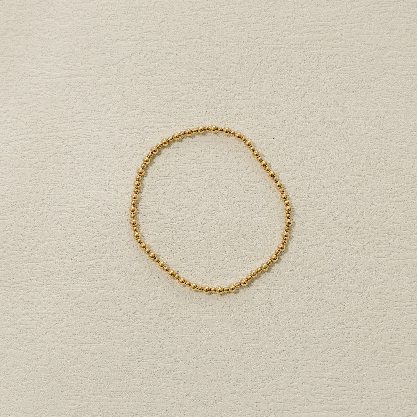 gold filled, gold filled bracelet, beaded bracelet, gold filled beaded bracelet, handmade bracelet, michigan made, small business, essbe, gemma beaded bracelet