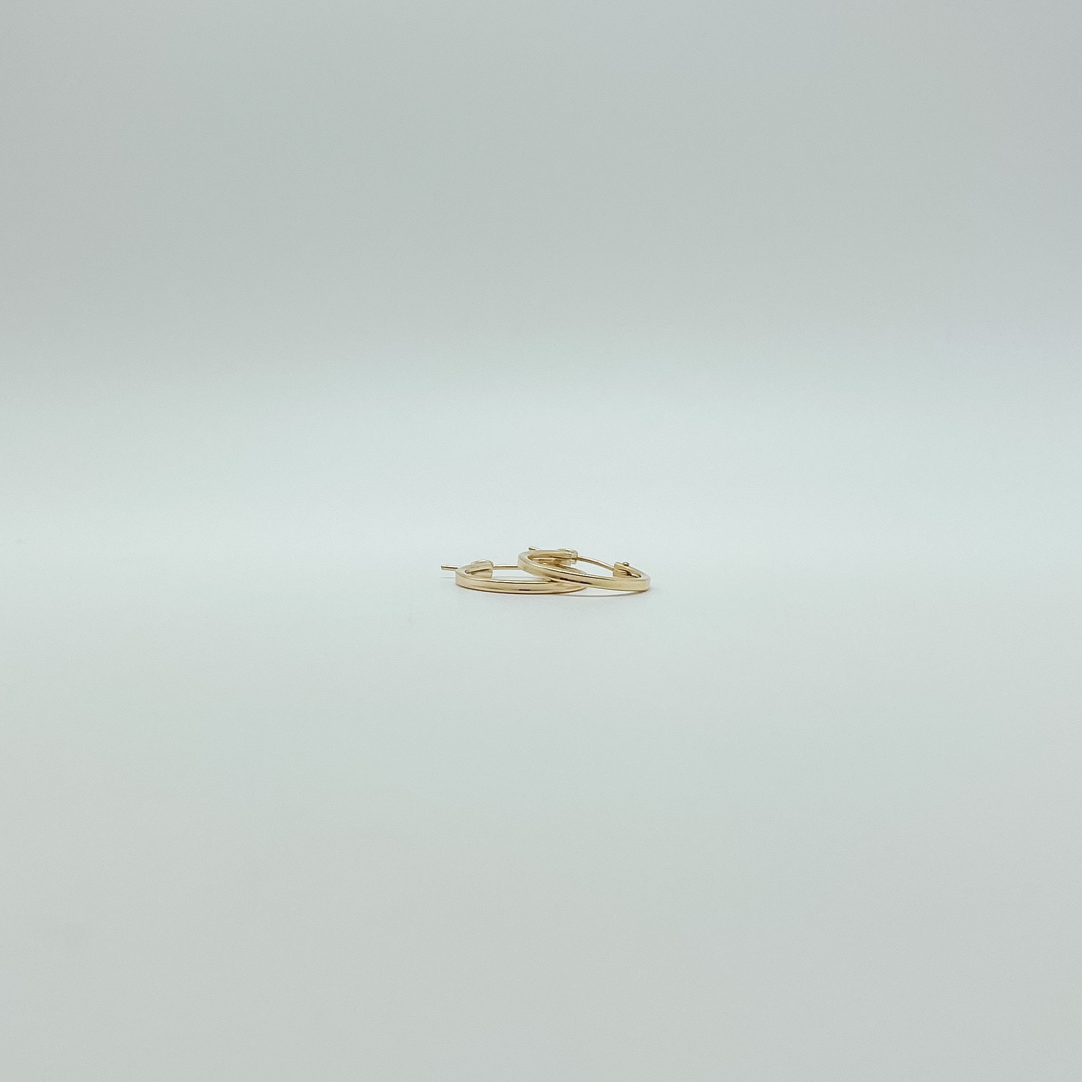 square everyday hoops, gold filled hoops, 14k gold filled, waterproof earrings, gold hoops, everyday hoops