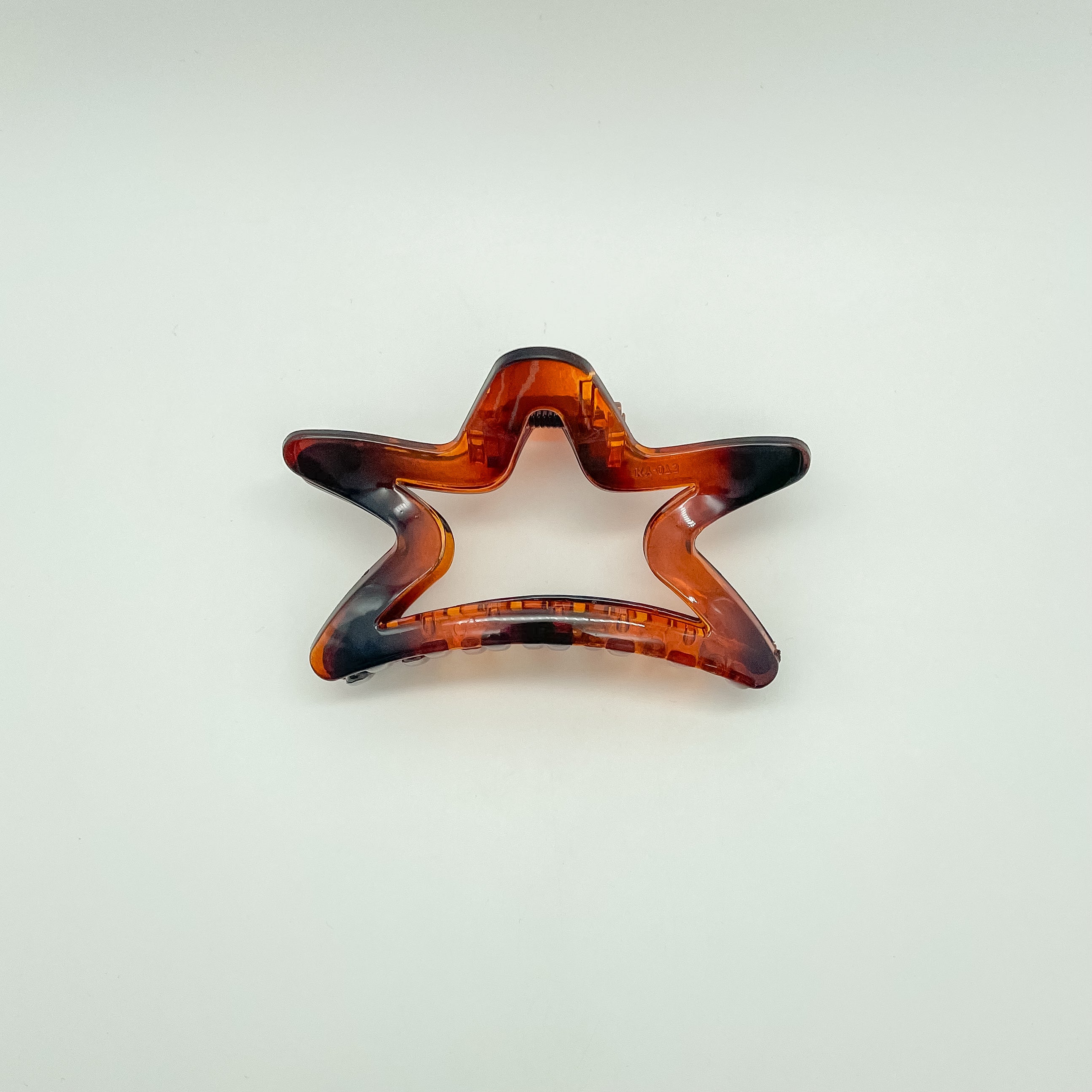 star hair clip, haiir clip, claw clip, tortoise hair clip, small business, hair claw clips