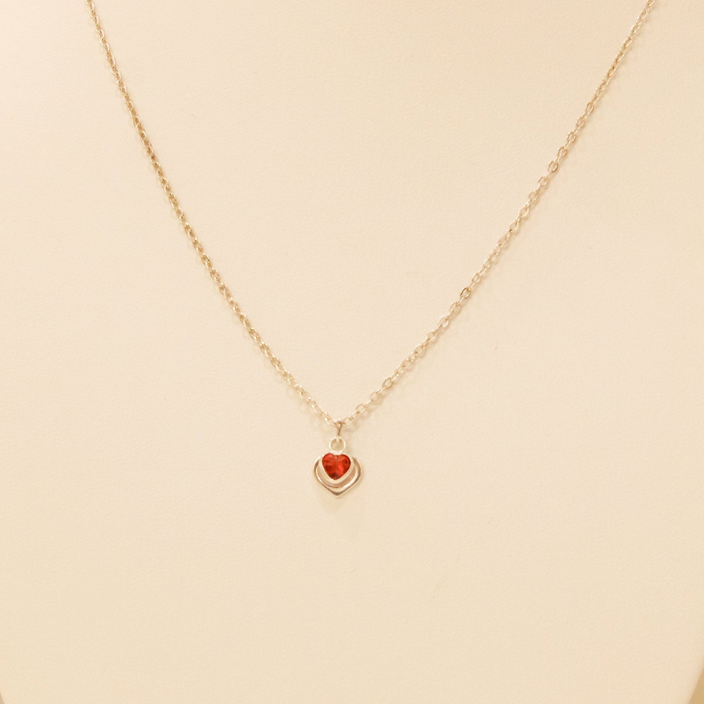 Sterling silver, sterling silver necklace, valentines necklace, heart necklace, valentines gift necklace