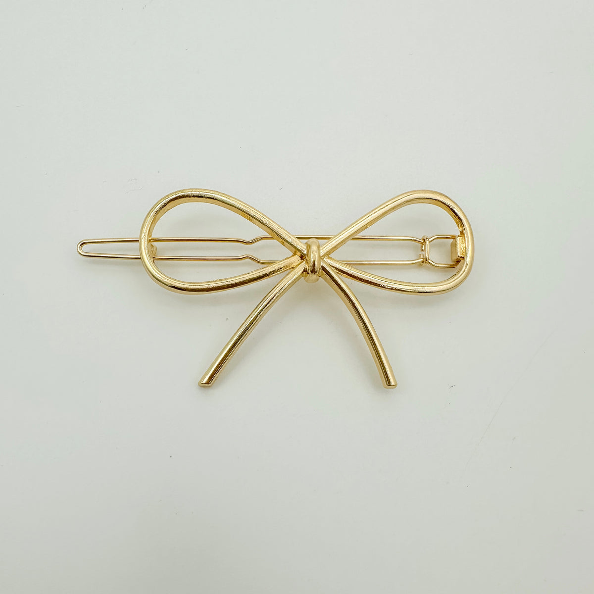 New Gold Bow Barrette ✨✨?? GOLD BOW French Barrette| Rebekajewelry main image 2