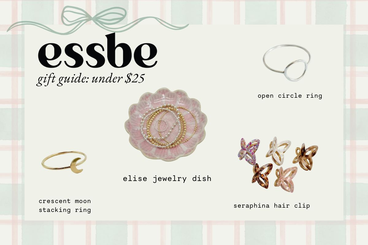 Essbe Holiday Gift Guide: Gifts Under $25