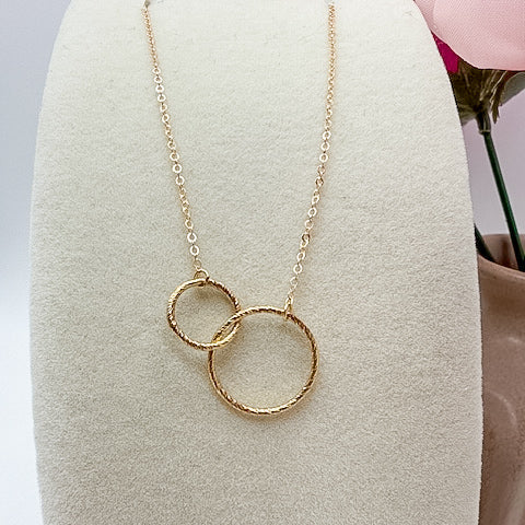 gold-filled necklace, small business, handmade, better together necklace, unique necklace, waterproof necklace, everyday jewelry, trendy necklace, gold necklace