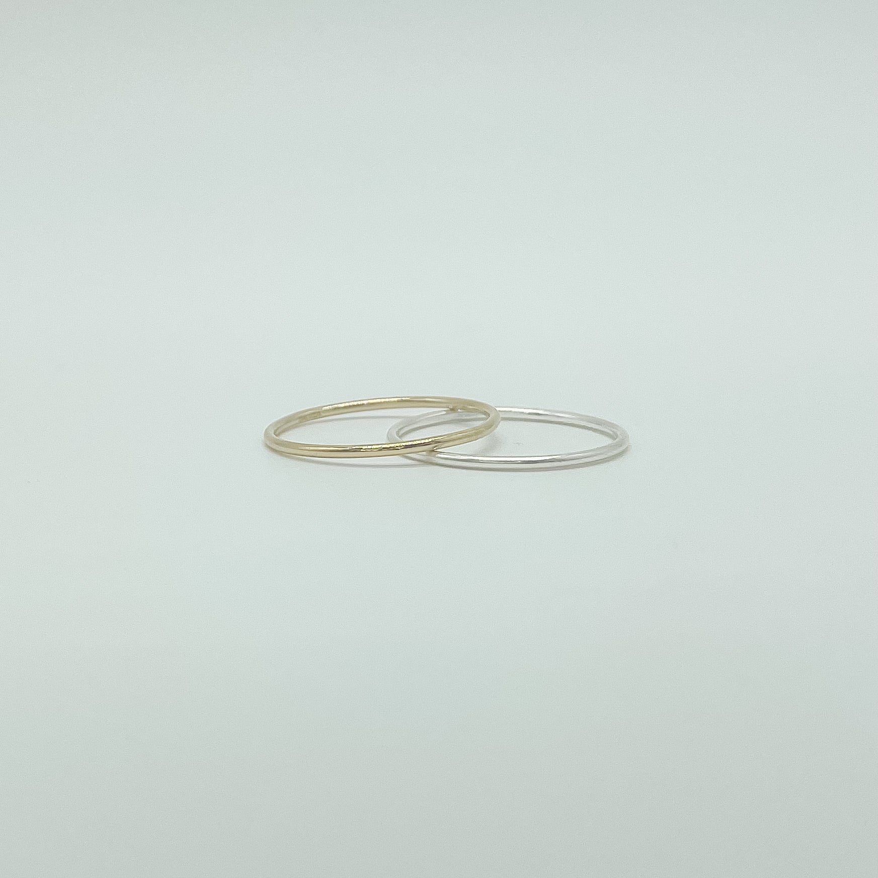 Simple ring, dainty stacking ring, small business, essbe, michigan, simple band ring, gold-filled ring, waterproof ring, sterling silver ring