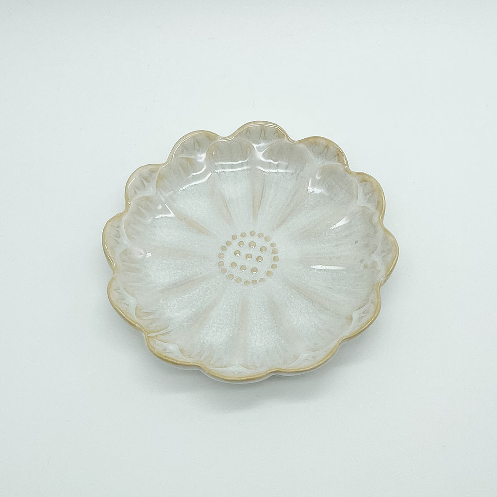 Jewelry Dish, Jewelry storage, Elise Jewelry Dish, small business, essbe, michigan, jewelry organizer, nude, flower dish, simple dish, fall collection