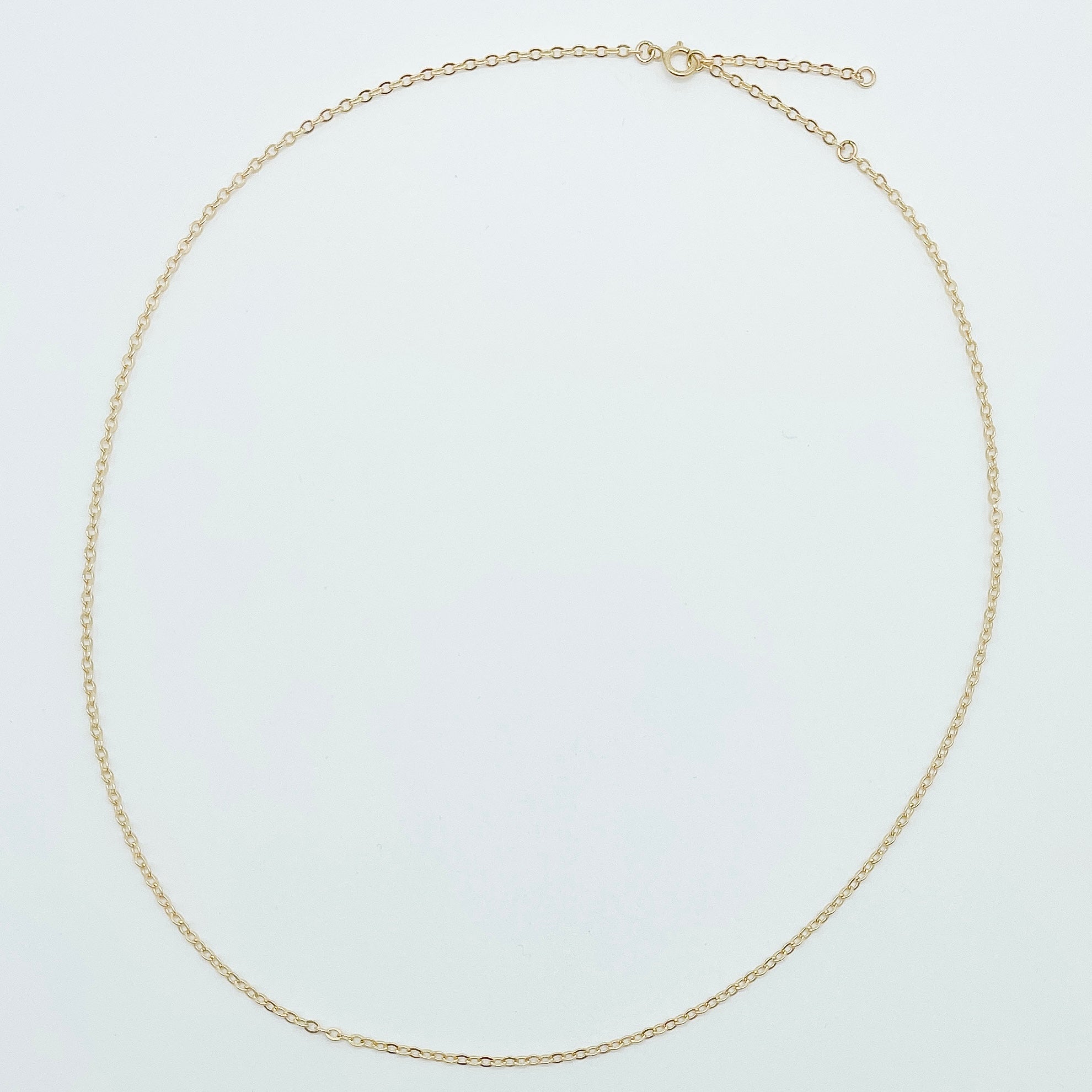 gold filled necklace, cable chain, cable necklace, gold filled cable chain necklace, simple necklace, handmade, essbe, small business, stackable necklace, chain necklace