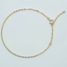 classic cable chain bracelet, chain bracelet, dainty bracelet, simple bracelet, handmade, small business, stackable bracelet, essbe, gold-filled bracelet, sterling silver bracelet, waterproof bracelet