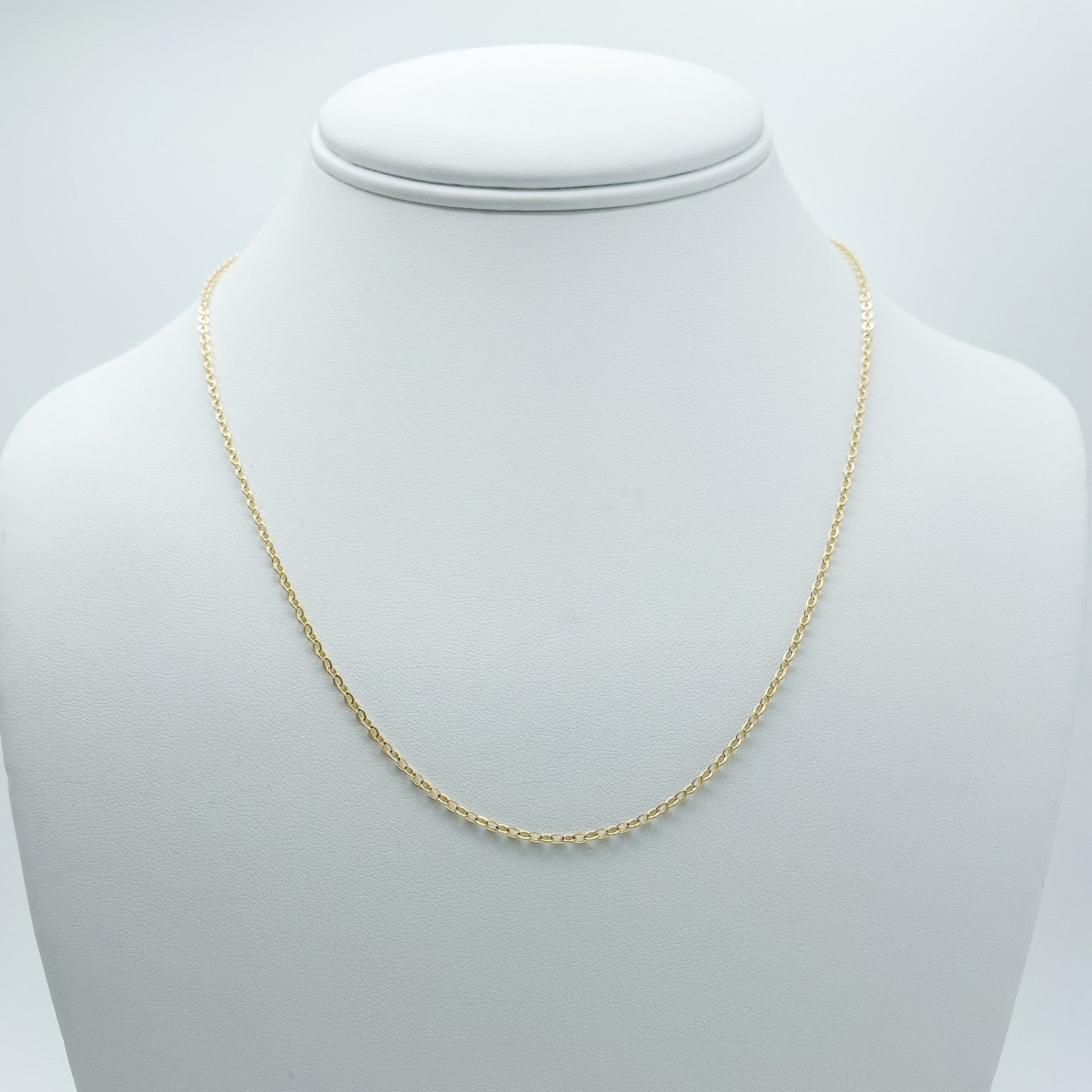 gold filled necklace, cable chain, cable necklace, gold filled cable chain necklace, simple necklace, handmade, essbe, small business, stackable necklace, chain necklace