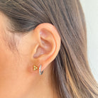 Gold Filled, earrings, studs, trinity earrings, trinity studs, dainty, small business