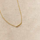 14k gold-filled necklace, timeless design, essbe, michigan made