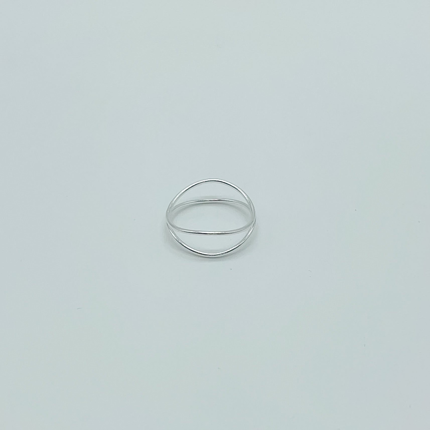 ribbon ring, gold filled ring, sterling silver ring, waterproof ring, small business, essbe, dainty ring, stackable ring, unique ring