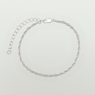 Medium rope chain bracelet, metal bracelet, chain bracelet, gold filled bracelet, handmade, rope bracelet, sterling silver medium rope bracelet