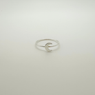 moon ring, gold filled ring, sterling silver ring, waterproof ring, small business, dainty ring, stackable ring, essbe, women owned