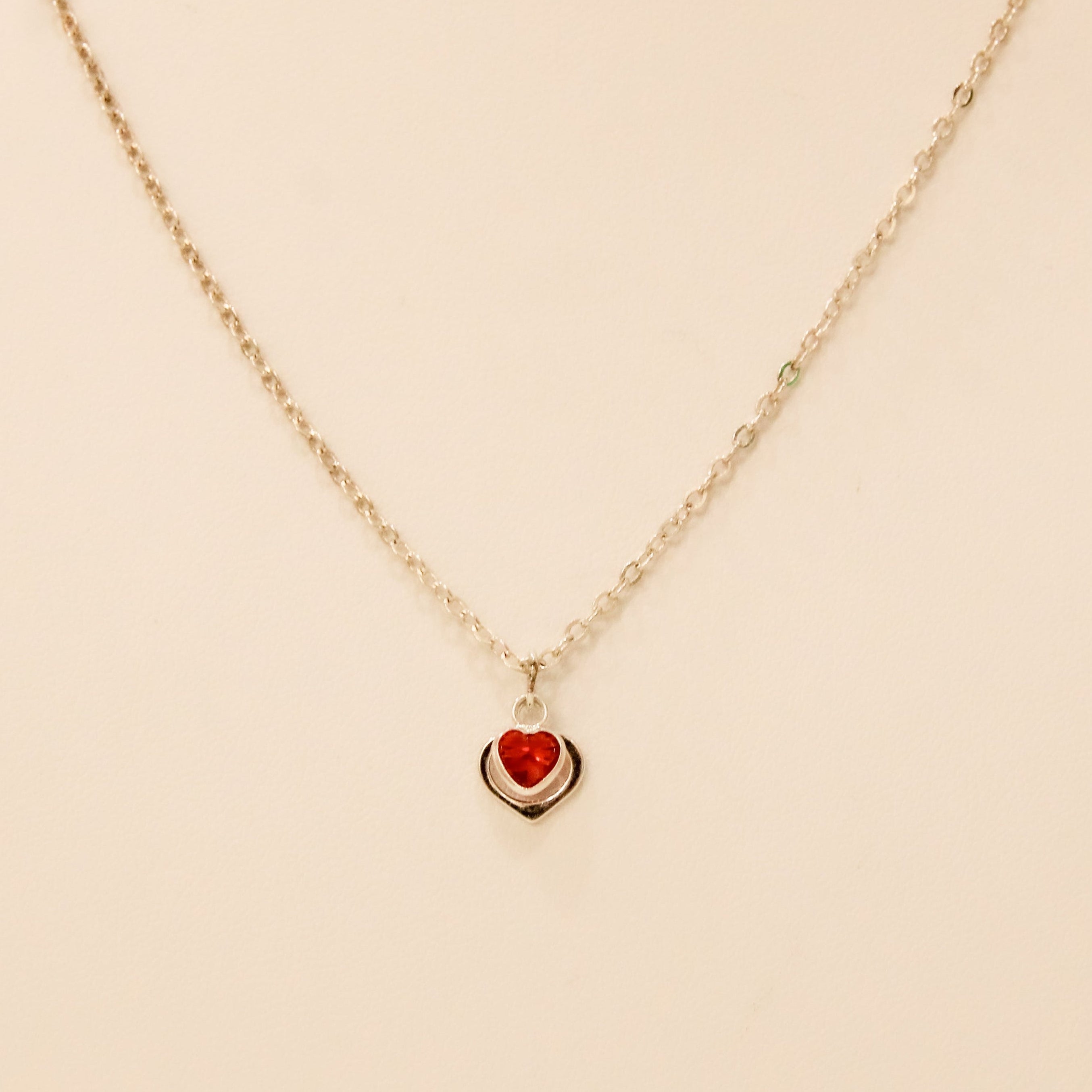 Sterling silver, sterling silver necklace, valentines necklace, heart necklace, valentines gift necklace