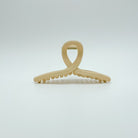 beige large claw clip, claw clip, everyday claw clip