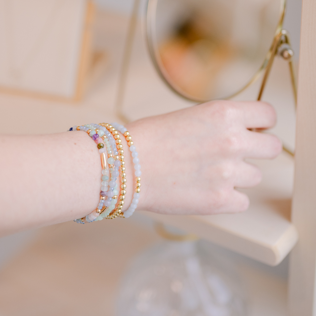 wrap bracelets, one of a kind gift, 3 bracelets in one, bracelet stack ideas