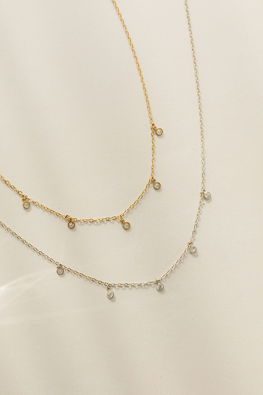 Handmade jewelry, small business, michigan made, 14k gold filled necklace, sterling silver necklace, gold necklace, silver necklace, waterproof necklace, dainty necklace, trendy necklace, charm necklace, simple necklace