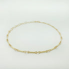 gold-filled chain bracelet